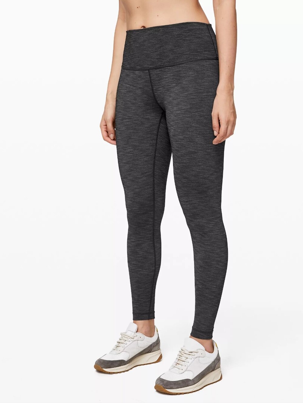 Lululemon Athletica Dark Charcoal Heather High-Rise Leggings Size 8